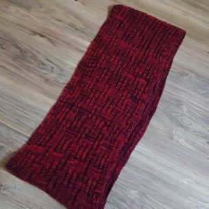Knit infinity scarf